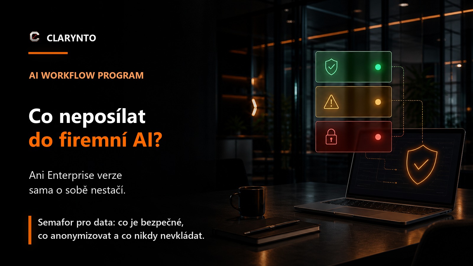 Co neposílat do firemní AI: semafor pro bezpečné používání AI ve firmě